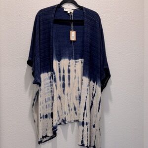 By Together Longline Open Front Cardigan sweater NWT OS